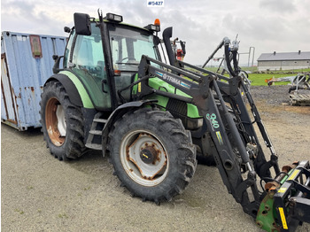 Farm tractor 2001 Deutz Fahr Agrotron 90 w/front loader.: picture 4