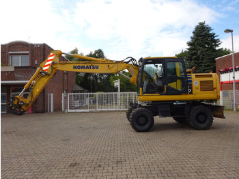 Wheel excavator KOMATSU PW180