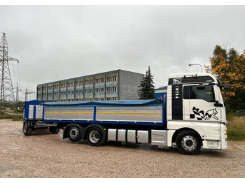 Dropside/ Flatbed truck MAN TGX Tandem 1m burty TOP KOMPLET / ALUFELGI / zarejestrowany gotowy do pracy / przyczepa 18t / FULL OPCJA / 26.420 26.460 26.500 26.400 26.440 26.480 26.510 460 500: picture 2 Dropside/ Flatbed truck MAN TGX Tandem 1m burty TOP KOMPLET / ALUFELGI / zarejestrowany gotowy do pracy / przyczepa 18t / FULL OPCJA / 26.420 26.460 26.500 26.400 26.440 26.480 26.510 460 500: picture 2