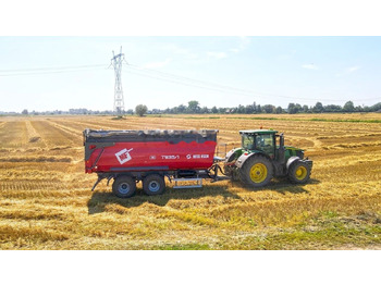 New Farm trailer Metal-Fach Przyczepa skorupowa tandem T935/2 – 16t: picture 2