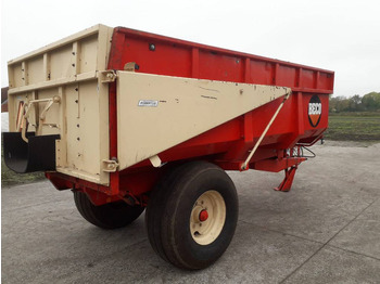 Farm trailer Beco S800 landbouwkipper, Kiepwagen: picture 2