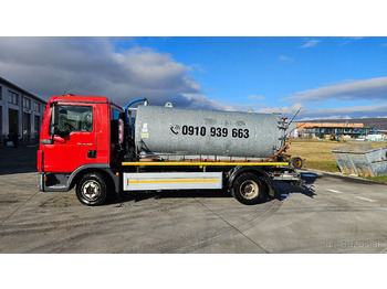 Tank truck MAN TGL 12.220 vaacum cistern zinc 6 m3: picture 2