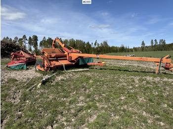 Hay and forage equipment Crusher Kverneland Taarup 4040C with rake: picture 2