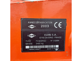 Mower KUHN FC 303 RGC: picture 2