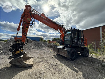 Wheel excavator HITACHI ZX140W-5