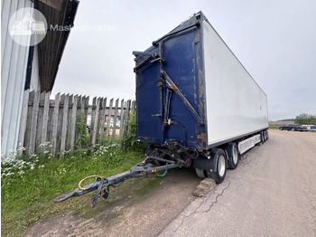 Closed box trailer