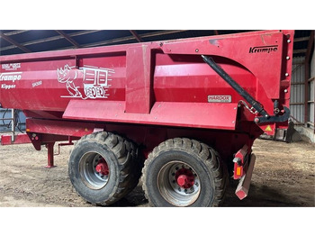 Farm tipping trailer/ Dumper Krampe SK 550 Entreprenørvogn med Hardox kasse SK 500: picture 3