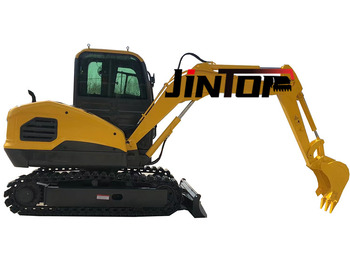 Mini excavator JT45 Wheel Excavator  Crawler Excavator with Yanmar Engine 19.6kw: picture 4