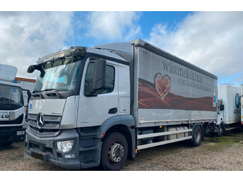 Curtainsider truck MERCEDES-BENZ Antos