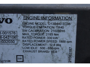 Engine for Truck Volvo D13B440 EC06 Volvo FH, FM: picture 4