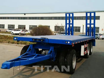 Low loader trailer
