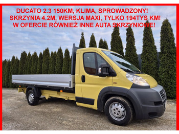 Open body delivery van FIAT Ducato 2.3