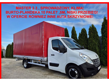 Curtain side van RENAULT Master 2.3