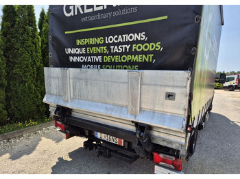 Curtainside swap body Skrzynia plandeka Firanka 3.5m winda Dhollandia 750kg składana, Iveco, Super stan!: picture 4