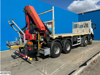 Dropside/ Flatbed truck, Crane truck Iveco X-Way 360 8x4, EURO 6, Palfinger, Remote, Steel suspenion: picture 2