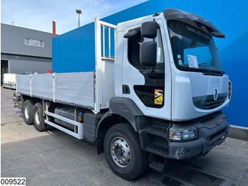 Dropside/ Flatbed truck Renault Kerax 380 Dxi 6X4, EURO 5, Steel suspension: picture 3