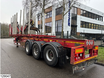 Timber semi-trailer Trax open laadbak Timber transport, Kesla 2014: picture 3