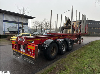 Timber semi-trailer Trax open laadbak Timber transport, Kesla 2014: picture 5