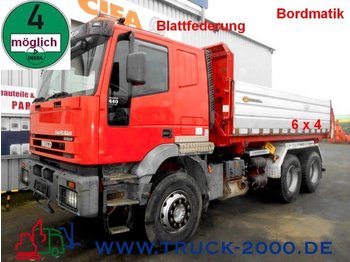 Tipper Iveco EuroTrakker 380E44 Meiller Bordmatik Blattfedern: picture 1