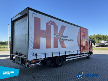 Curtainsider truck MAN TGL 12.180 4x2 Roldeur + Laadklep: picture 3