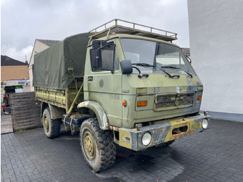 Curtain side van MAN