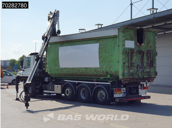 Hook lift truck, Crane truck DAF CF85.360 8X2 NL-Truck Hiab 211 E-3 HIPRO Kran 21T Multilift Euro 5: picture 2