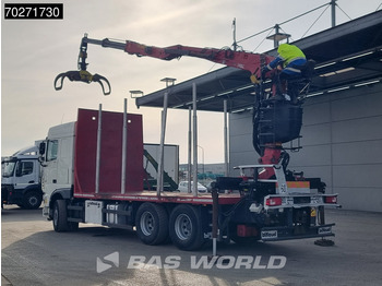 Timber truck, Crane truck DAF XF 510 6X4 Jonsered Z-Crane SC ACC Retarder Euro 6: picture 2