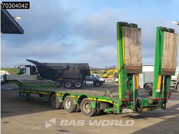 Low loader semi-trailer Faymonville STN-3AU 3 axles Steering Axle Extendable: picture 3