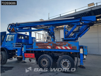 Crane truck Unimog U2450L 6X6 Unimog Engin EGI TP 226 hubarbeitsbühne Manual Euro 2: picture 3 Crane truck Unimog U2450L 6X6 Unimog Engin EGI TP 226 hubarbeitsbühne Manual Euro 2: picture 3