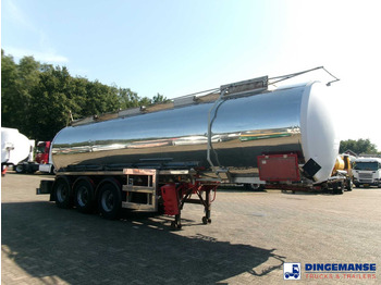 Tank semi-trailer Crane Fruehauf Chemical ACID tank inox 30 m3 / 1 comp: picture 2