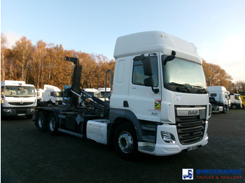 Hook lift truck DAF CF 460 6x2 Euro 6 Hyva container hook 20 t: picture 2