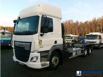 Hook lift truck DAF CF 460 6x2 Euro 6 Hyva container hook 20 t: picture 4