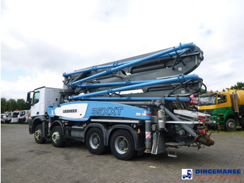 Concrete pump truck Mercedes-Benz Arocs 8x4 Liebherr 35 XXT concrete pump 35 m: picture 4