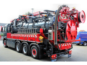 Vacuum truck Mercedes-Benz AROCS 3246 8x4 Kroll 16m³ WRG Winterheizung -15C: picture 3