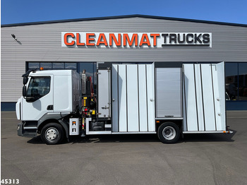 Crane truck Renault D 220 Euro 6 Fassi 2,3 Tonmeter laadkraan Just 153.536 km!: picture 3