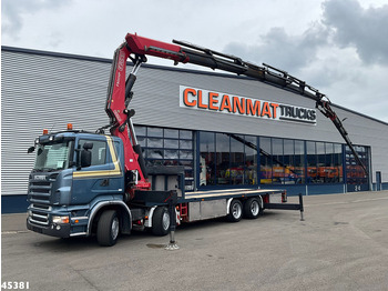Crane truck SCANIA R 560