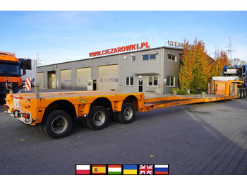 Low loader semi-trailer BROSHUIS