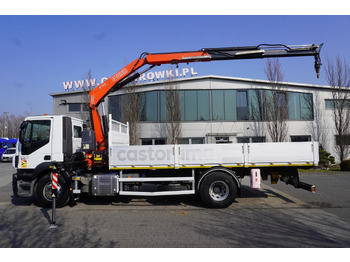 Dropside/ Flatbed truck, Crane truck IVECO STRALIS 310 E6 / HDS FASSI 155 6.2 T / 250 thousand km: picture 4