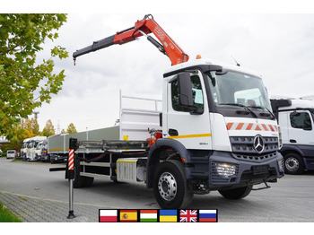 Crane truck MERCEDES-BENZ Arocs 1830
