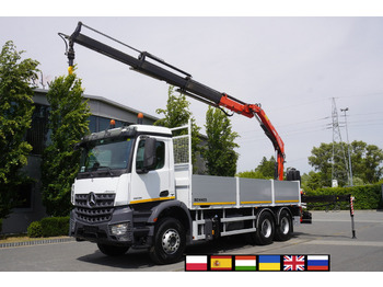 Crane truck MERCEDES-BENZ Arocs