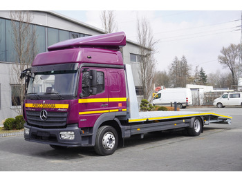 Autotransporter truck MERCEDES-BENZ Atego 1224 / New galvanized tow truck: picture 2