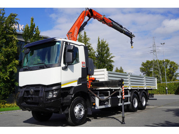 Tipper, Crane truck RENAULT K380 6×4 / FASSI F175 crane 7.85 t / 120 thousand km! / 2-sided tipper: picture 4 Tipper, Crane truck RENAULT K380 6×4 / FASSI F175 crane 7.85 t / 120 thousand km! / 2-sided tipper: picture 4