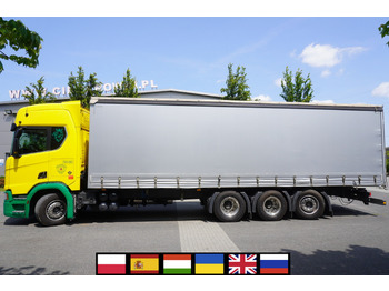 Curtainsider truck SCANIA R 650