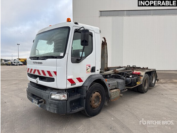 Hook lift truck RENAULT Premium 370