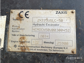Crawler excavator HITACHI ZX225