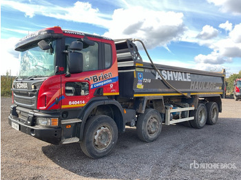 Tipper 2018 Scania P410 8x4 Twin-Steer Tri/A Dump Truck: picture 2