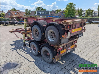 Container transporter/ Swap body semi-trailer Krone SZC 20FT 2-Assen ROR - STEEL Suspension - DOUBLE tires - DrumBrakes: picture 3 Container transporter/ Swap body semi-trailer Krone SZC 20FT 2-Assen ROR - STEEL Suspension - DOUBLE tires - DrumBrakes: picture 3
