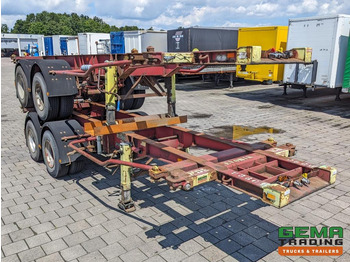 Container transporter/ Swap body semi-trailer Krone SZC 20FT 2-Assen ROR - STEEL Suspension - DOUBLE tires - DrumBrakes: picture 4 Container transporter/ Swap body semi-trailer Krone SZC 20FT 2-Assen ROR - STEEL Suspension - DOUBLE tires - DrumBrakes: picture 4