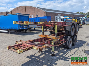 Container transporter/ Swap body semi-trailer Krone SZC 20FT 2-Assen ROR - STEEL Suspension - DOUBLE tires - DrumBrakes: picture 2 Container transporter/ Swap body semi-trailer Krone SZC 20FT 2-Assen ROR - STEEL Suspension - DOUBLE tires - DrumBrakes: picture 2