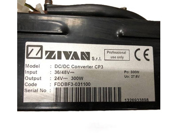 Electrical system for Material handling equipment DC-DC Converter CP3 for Simai: picture 3